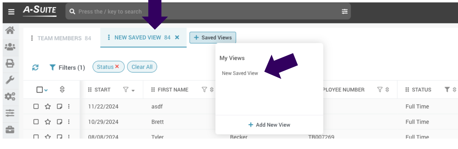 Using Saved Views in DriverHub Browsers to Create Custom Reports