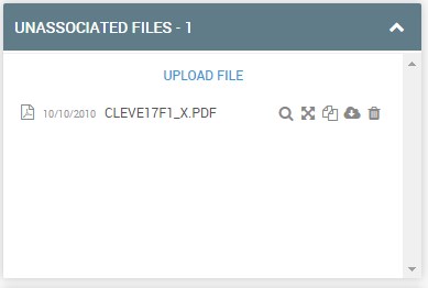 Unassociated Files Icons