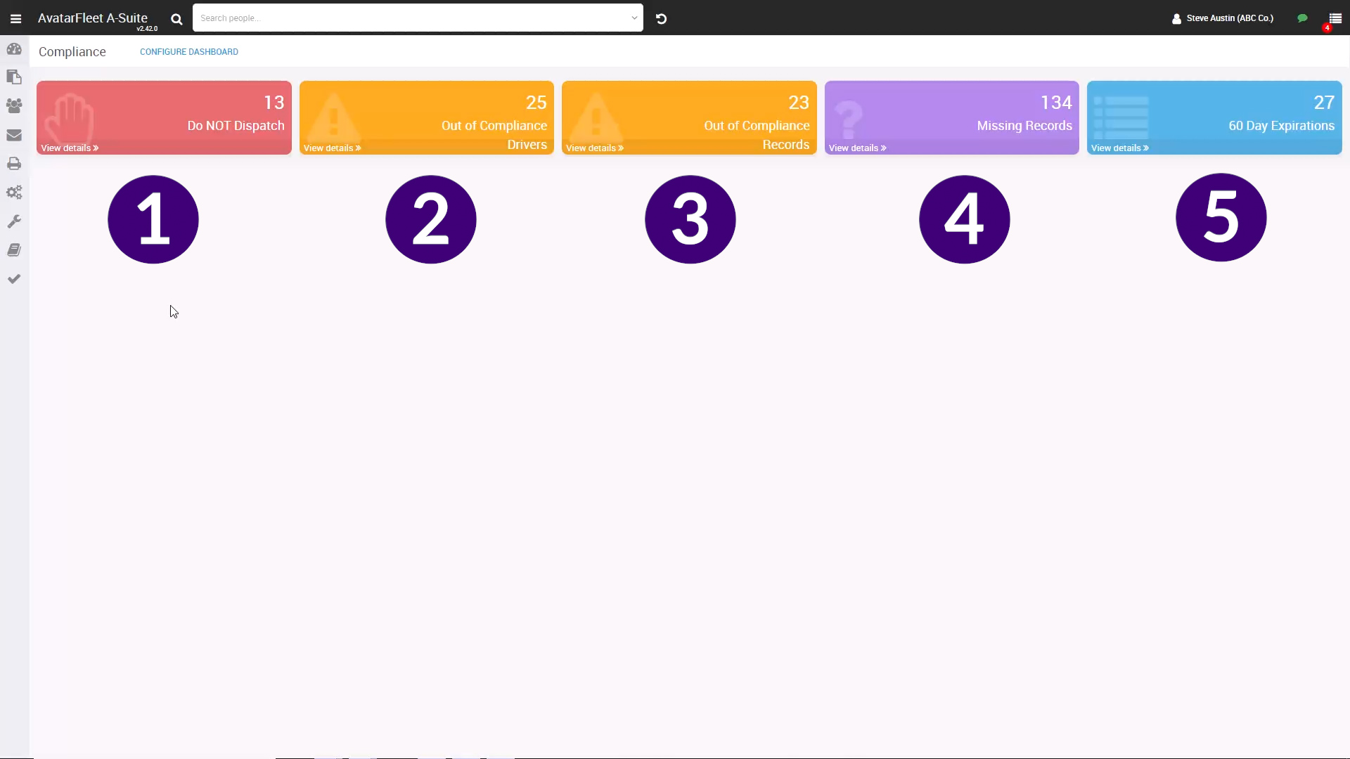 A-Suite Comply Dashboard