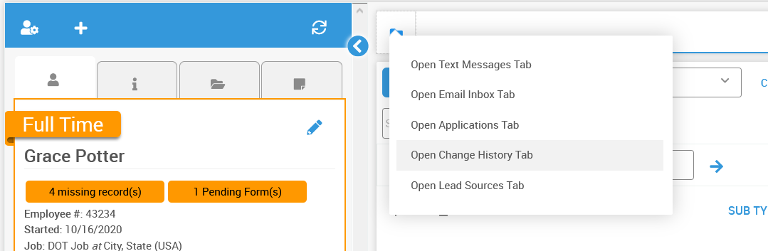 oracle view change history